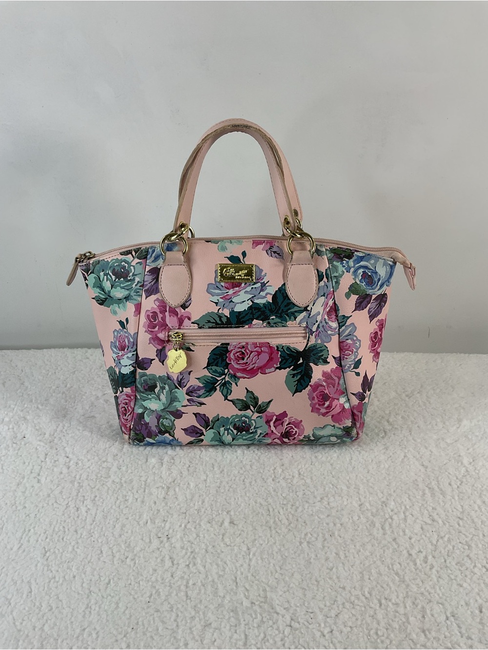 Betsey Johnson Floral Pink Handbag
